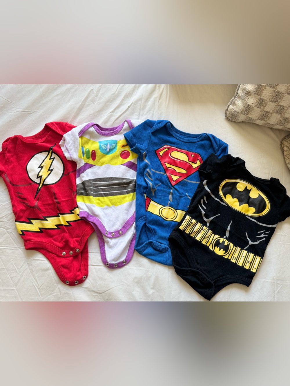 Superhero Baby Costume Bodysuits